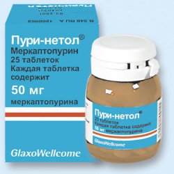 Пури-нетол – инструкция по применению, аналоги, применение, показания, противопоказания, действие, побочные эффекты, дозировка, состав
