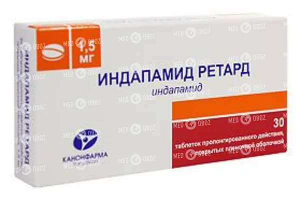 От чего помогает препарат индапамид и инструкция по его применению