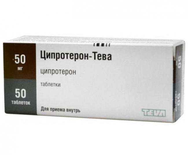 Ципротерон - тева - инструкция по применению