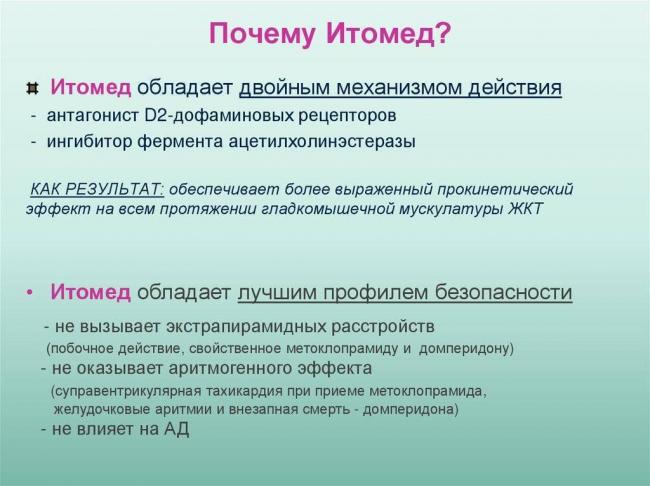 Стимулятор моторики желудка Итопра - аналог более дорогого ганатона