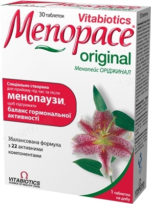 Менопейс: инструкция, показания, дозировки и аналоги, отзывы
