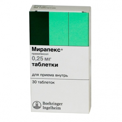 Мирапекс: инструкция по применению
