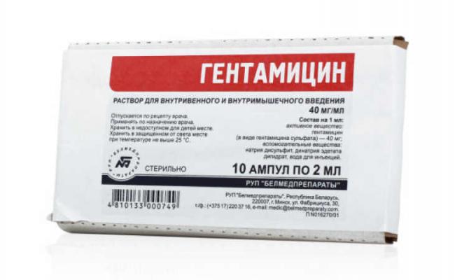 Мазь, капли и уколы гентамицин: инструкция, отзывы и цены