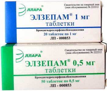 Элзепам: инструкция по применению и для чего он нужен, цена, отзывы, аналоги