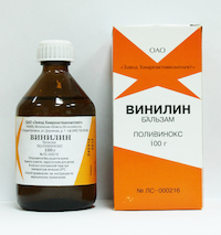 Винилин - инструкция бальзама шостаковского