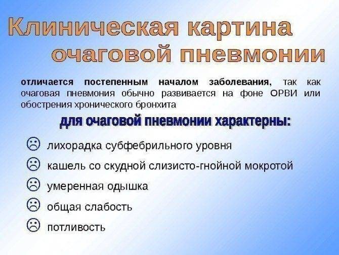 Сегментарная пневмония: правосторонняя и левосторонняя, причины, лечение, осложнения