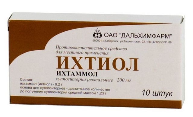 Ихтиоловые свечи при геморрое: инструкция, цена, отзывы