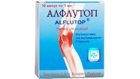 Алфлутоп — инструкция по применению, действие, показания и противопоказания, мнение врачей и пациентов о препарате