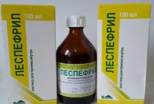 Леспефрил - приводит состояние почек в норму