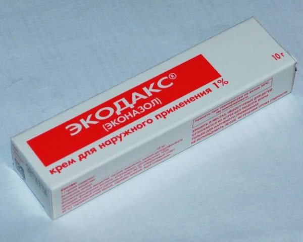 Противогрибковое средство эконазол: инструкция по применению