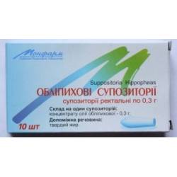 Облепиховые свечи от геморроя: инструкция