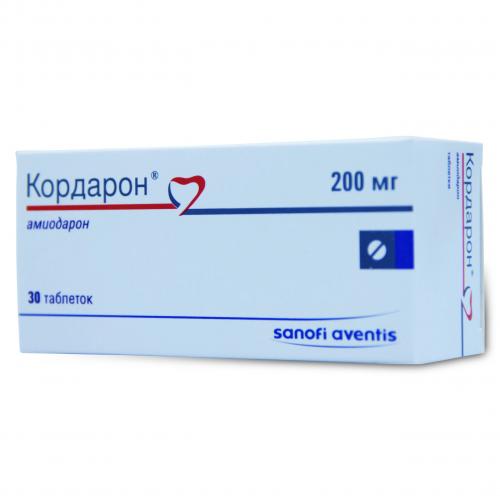 Когда назначают кордарон: инструкция по применению
