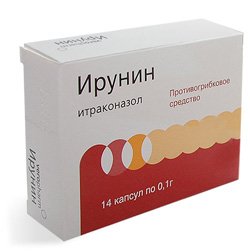 «ирунин» от грибка ногтей