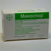 Микоспор от грибка ногтей