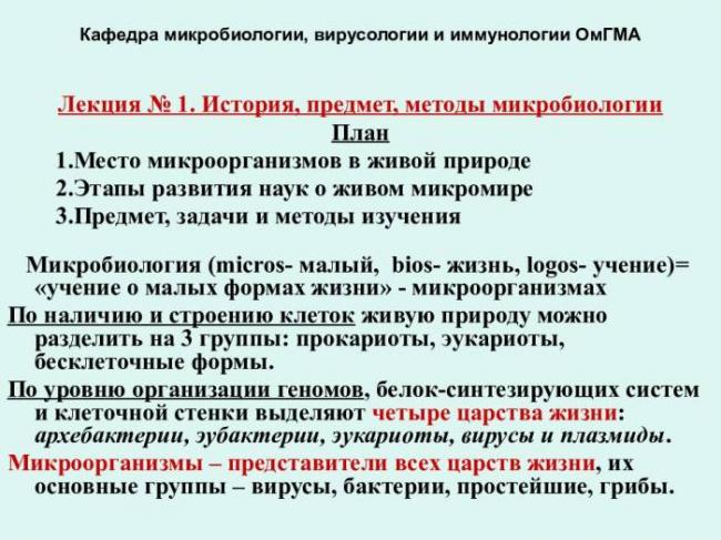 Свойства и особенности патогенных микроорганизмов, их влияние на человека
