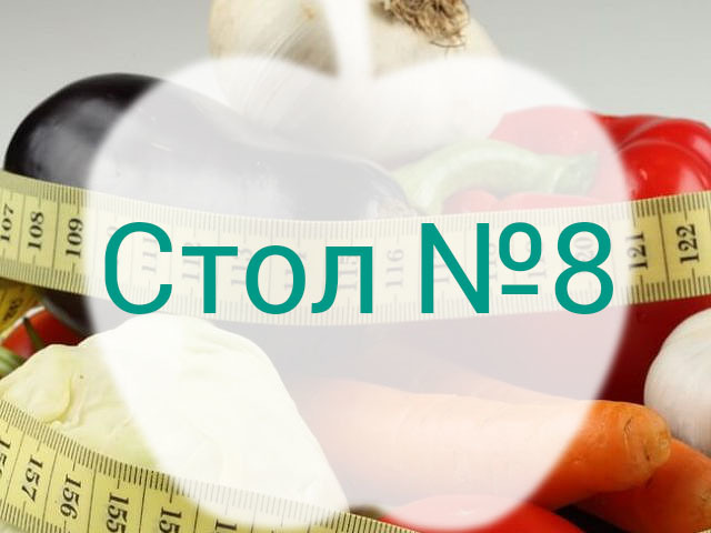 Диета 8 при ожирении: меню с рецептами на неделю