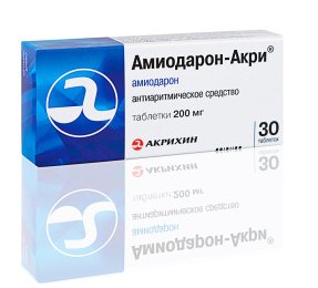 Амиодарон: инструкция по применению, цена, отзывы, аналоги