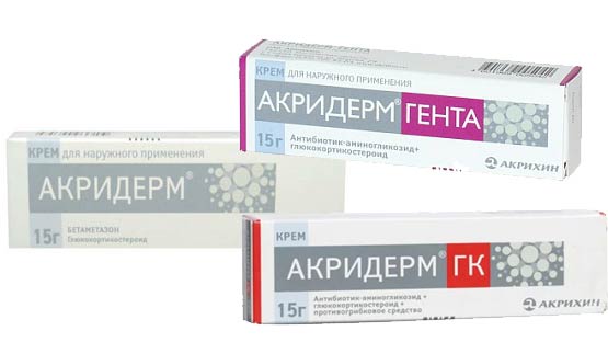 Акридерм и его аналоги: что выбрать для лечения кожных заболеваний
