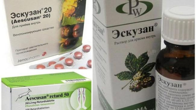 Веносмил — таблетки и гель против варикоза и геморроя