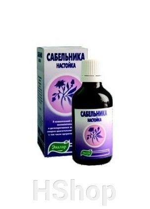 Сабельника настойка