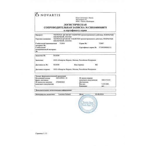 Трамал ретард 200 инструкция по применению, отзывы и цена в россии