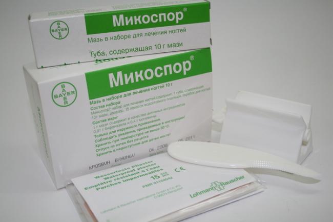 «микоспор» от грибка ногтей: отзывы, цена, инструкция