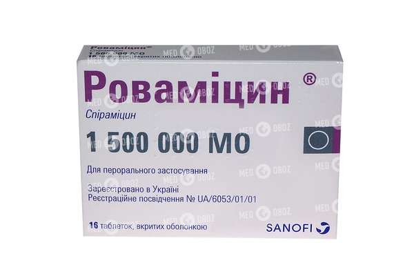 Ровамицин - инструкция по применению, цена, аналоги, дозировка для взрослых и детей