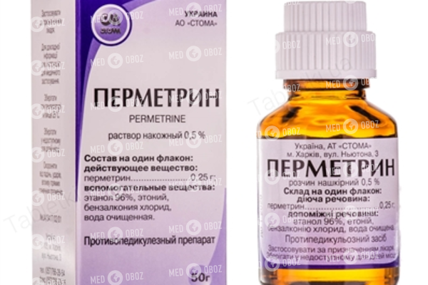Инструкция по применению перметрина от насекомых