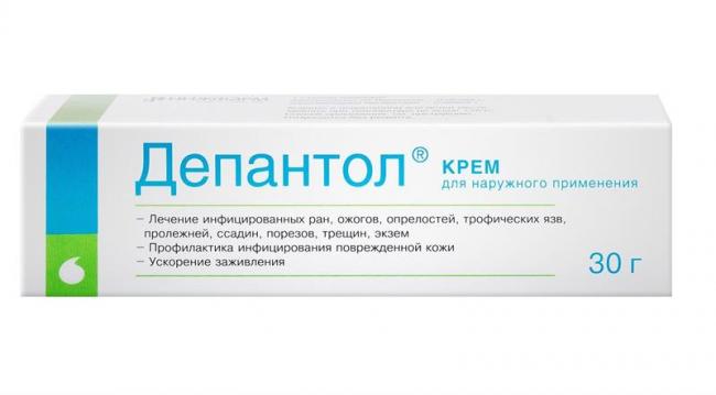 Депантол свечи