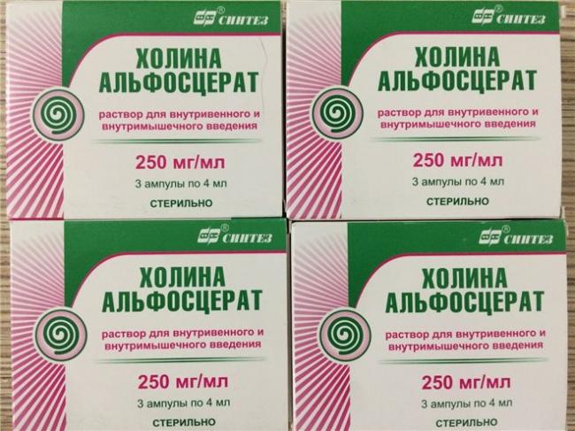 Обзор препаратов холина альфосцерата