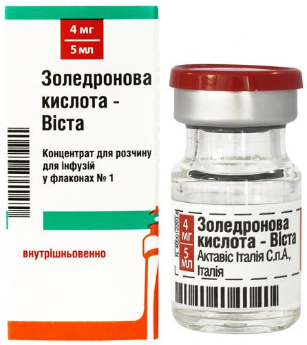 Золедроновая кислота - инструкция по применению