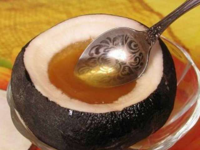 Редька с медом от кашля