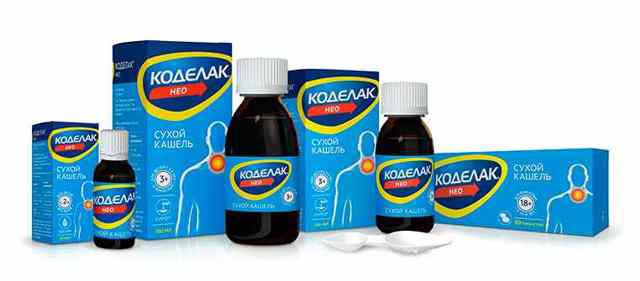 Препарат: коделак нео в аптеках москвы