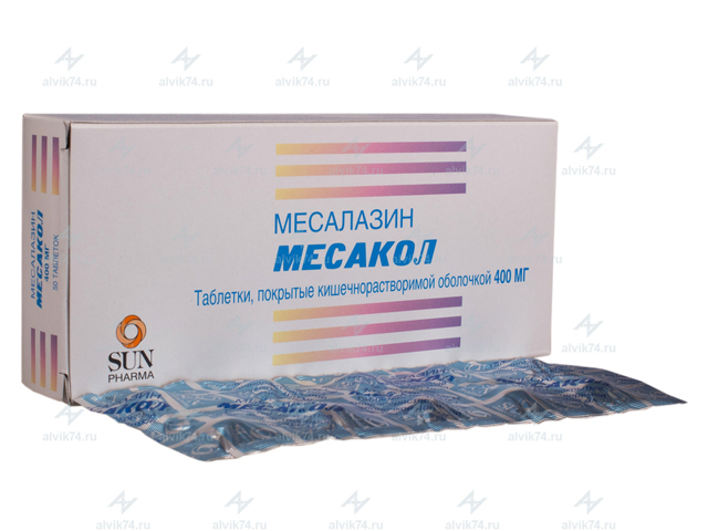 Кишечный противовоспалительный препарат «мезавант»