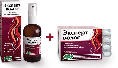 Эксперт волос – шампунь от эвалар от выпадения и для роста