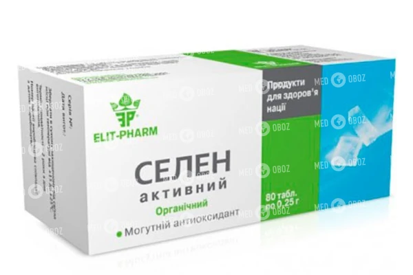 Инструкция по применению лекарственного препарата е-селен