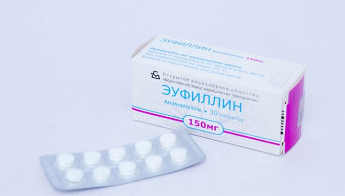 Эуфиллин для ингаляций – скорая помощь детям и взрослым