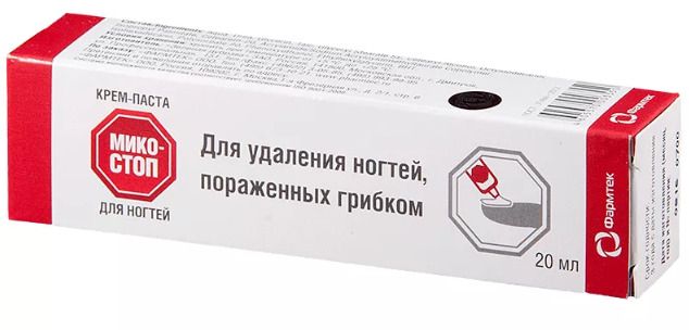 Микостоп от грибка ногтей. инструкция по применению крема, пасты, цена, отзывы