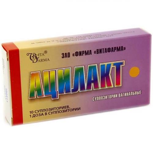 Ацилакт – инструкция по применению, цена, отзывы, свечи, таблетки