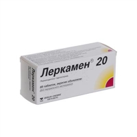Леркамен 20 – инструкция по применению, цена, отзывы, аналоги таблеток