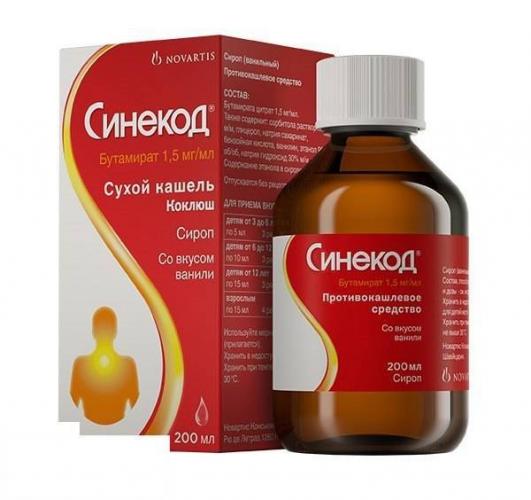 Сироп при трахеите
