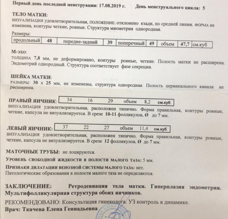 Почему увеличивается эндометрий. какие должны быть нормы толщины эндометрия по дням цикла