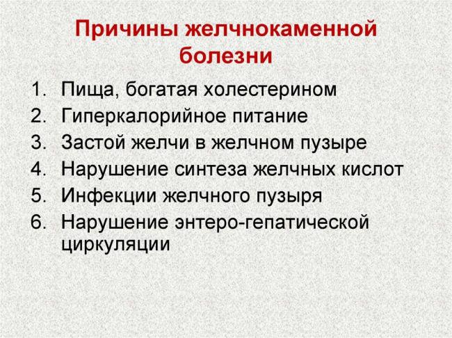 Желчнокаменная болезнь -симптомы и способы лечения