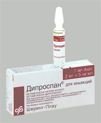 Дипроспан: инструкция по применению уколов и для чего он нужен, цена, отзывы, аналоги