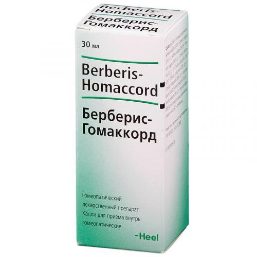 Берберис-гомаккорд – инструкция по применению капель, отзывы, цена