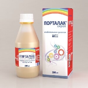 Слабительный сироп «порталак»