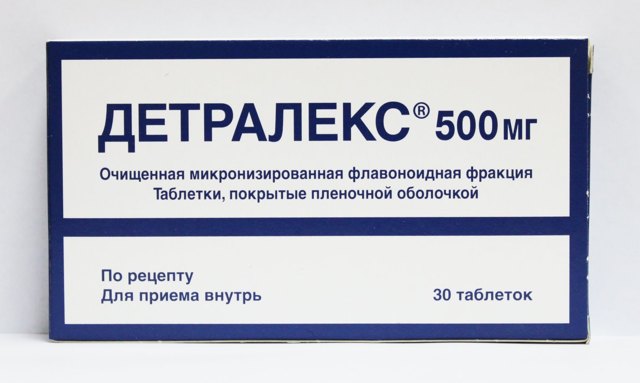 Препарат детралекс при геморрое: как применять