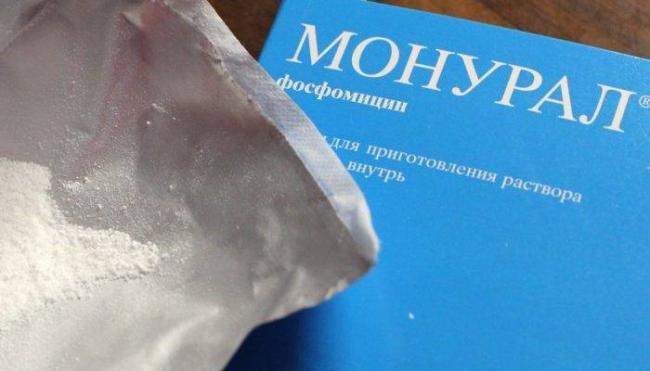 Монурал при цистите