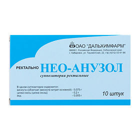 Свечи нео-анузол: инструкция, цена, аналоги и противопоказания