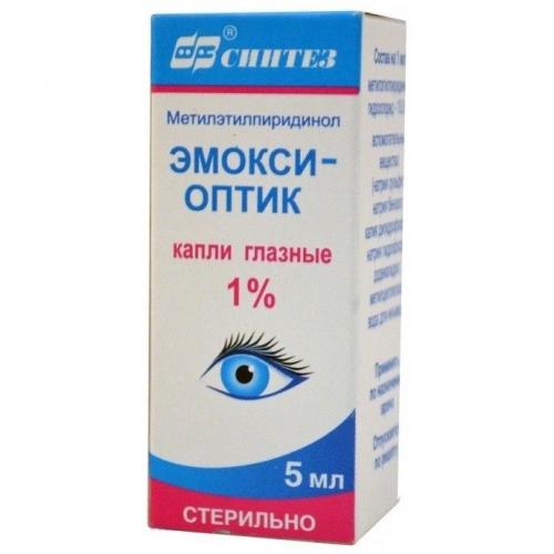 Глазные капли эмокси оптик